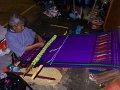 Oaxaca indianische Handweberin